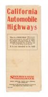 Security Trust & Savings Bank Automobile Road Map of the Los Angeles Region