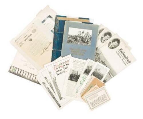 Collection of promotion material for F.T. Miller's Photographic History of the Civil War