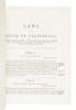 Complete run of the first ten years of the earliest California State Statutes, from the first through the tenth sessions, 1849-1859 - 8