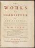 [Collected Works, i.e.:] The Works of Shakespear. In Six Volumes. Collated and Corrected by the former Editions, by Mr. Pope - 2