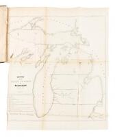 Two volumes of Maps & Views to Accompany Message from the President of the United States to the Two Houses of Congress... 1855-6 & 1856-7