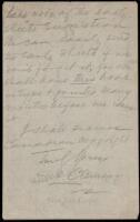 Autograph Letter Signed S.L. Clemens, to his British publisher, regarding the publication of The Adventures of Huckleberry Finn