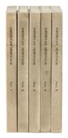 WITHDRAWN - American Heritage, New Series, Volumes 1, Number 1 through Volume 5 Number 4