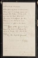 Manuscript Document Signed by Queen Victoria