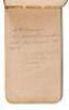 Manuscript notebook for surveys at Chili Camp Gulch, Calaveras County - 3
