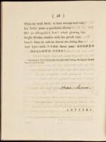 Monody on Major Andr&egrave;... To which are added letters addressed to her by Major Andr&egrave;, in the year 1769