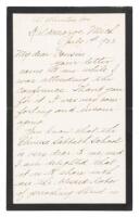 Influential American missionary to Korea, 1903 letter