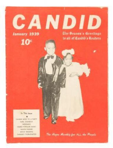 Early Black pictorial magazine of the Depression-era, only known copy