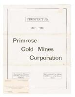 Prosepectus: Primrose Gold Mines Corporation (wrapper title)