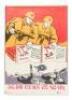 Collection of 7 uncommon Chinese political propaganda posters with Cultural Revolution art - 3