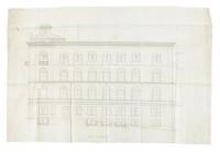 Eleven original architectural drawings for the Hospital for Children and Training School for Nurses, California & Maple Streets, San Francisco