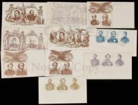 Ten Patriotic Envelopes from the Civil War