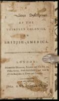 A compendious description of the thirteen colonies, in British-America