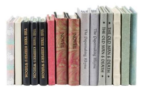 Twenty-nine miniature books from the Good Book Press of Peter and Donna Thomas