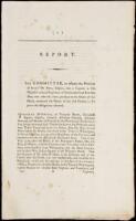 Report [from] The committee to whom the petition of Isaac Du Bois, Esquire, late a captain in His Majesty's reduced regiment of Northumberland Fencible Men, was referred...