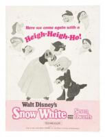 Pressbook for the 1967 re-release of Walt Disney's Snow White and the Seven Dwarfs