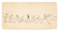 Original Oz illustration by Frank Kramer for Jack Snow's stationery