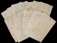 Archive of 14 letters to the Right Reverend Abraham Jarvis, Episcopal Bishop of Connecticut