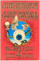 Jimi Hendrix Experience, John Mayall and the Blues Breakers, and Albert King at the Fillmore Auditorium and Winterland