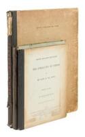 Three volumes from the Egypt Exploration Fund - one inscribed