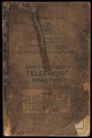 San Francisco Telephone Directory - 1904