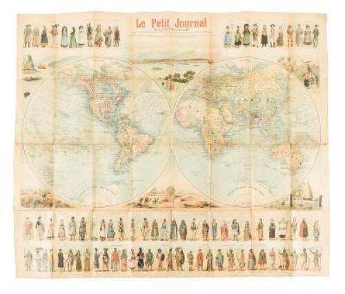 Le Petit Journal Mappemonde: Dressée et Gravée Spécialment pour Le Petit Journal d'aprés Les Documents les plus recents...