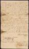 Manuscript document regarding the sale of a Labore[sic] of Land in the Republic of Taxas[sic]