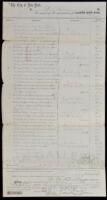 Document signed by New York's infamous "Boss" Tweed