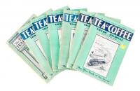 Seven issues of the Tea & Coffee Trade Journal