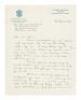 Letter from the British "Queen of Cooks", Mistress of future King Edward VII