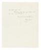 Letter from the British "Queen of Cooks", Mistress of future King Edward VII - 2