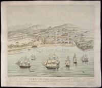 View of San Francisco, formerly San Francisco, in 1846-7, Before the Discovery of Gold