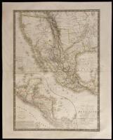 Carte Generale des Etats-Unis Mexicains et des Provinces Unies de l'Amerique Centrale