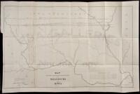 Map Showing the Disputed Boundary of Missouri and Iowa