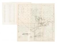 Up-to-Date Accurate Indexed Maps. Kern Co. Oil Fields, California.