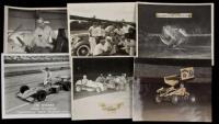 Collection of mid-century auto racing photographs
