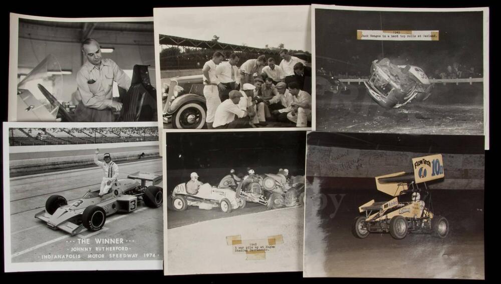 Mel Hansen Racing Collection of mid-century auto racing photographs