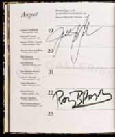 Metropolitan Museum of Art Birthday Book - with numerous literary autographs