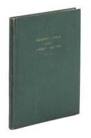 The Pennsylvania Golf Association's Handicap for 1929 - an explanatory letter and application