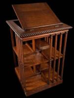 Turn-of-the-Century Revolving Oak Bookcase