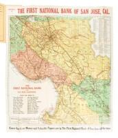 Map of Santa Cruz and Santa Clara counties, California :and parts of adjacent counties