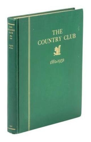 The Country Club, 1882-1932