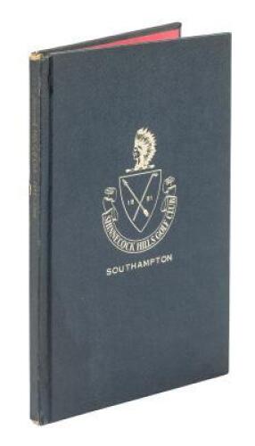 The 75 Year History of Shinnecock Hills Golf Club, Southampton, 1891-1966