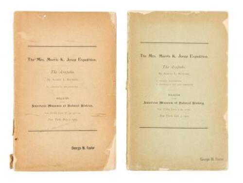 The Arapaho - in Bulletin of the American Museum of Natural History, Vol. 18, parts 1 & 2