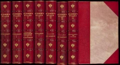 The Collected Writings of Thomas De Quincey