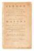 A Sermon Preached in Christ-Church, Philadelphia, [For the Benefit of the Poor] by Appointment of and Before the General Communication of Free and Accepted Masons of the state of Pennsylvania, on Monday December 28, 1778...