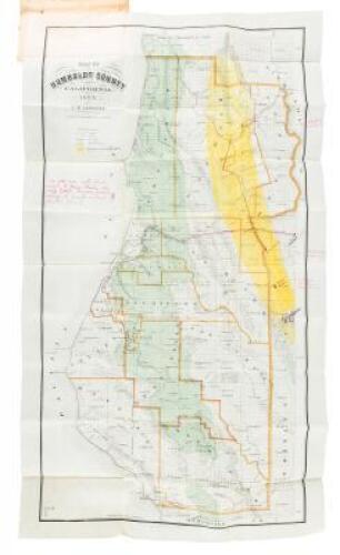 Map of Humboldt County, California