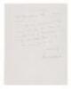 Autograph letter on Country Life letterhead - 2