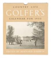 Country Life Golfer's Calendar for 1953