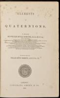 Elements of Quaternions